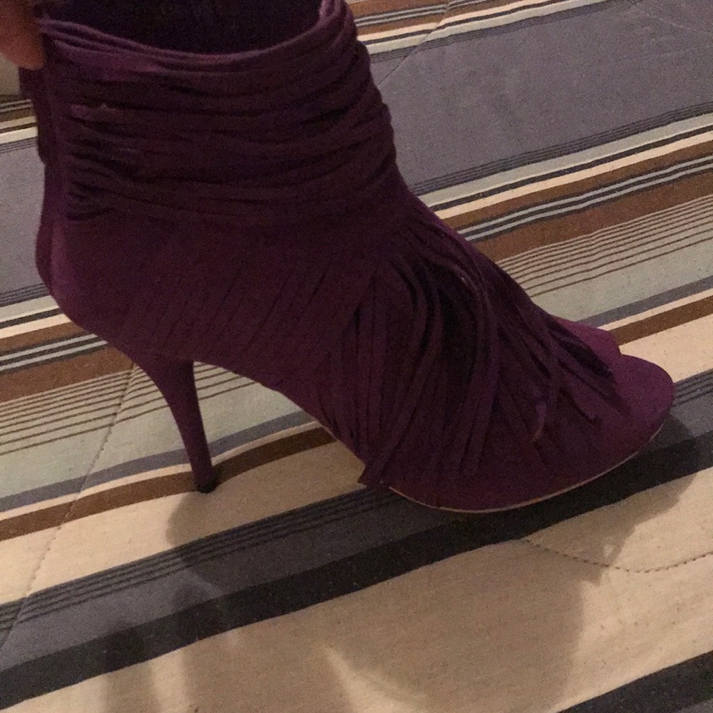 Purple Shoe Booties